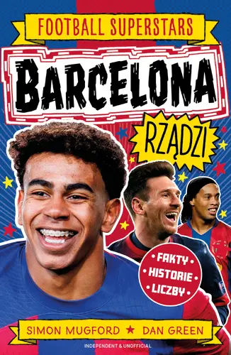 Okładka: Barcelona rządzi. Football superstars