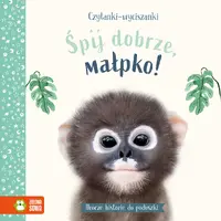 Okładka: Czytanki-wyciszanki. Śpij dobrze, małpko