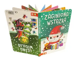 Okładka: Zimowe opowiastki. Leśna Wigilia. Ślady na śniegu