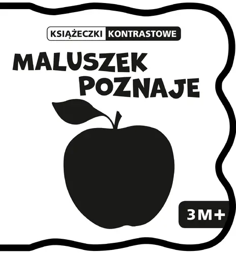 Okładka: PIANKI KONTRASTOWE Maluszek poznaje 3M+