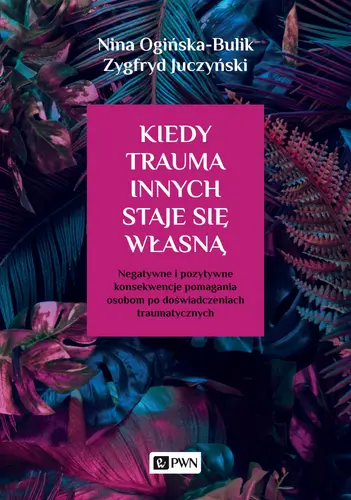 Okładka: Kiedy trauma innych staje się własną.