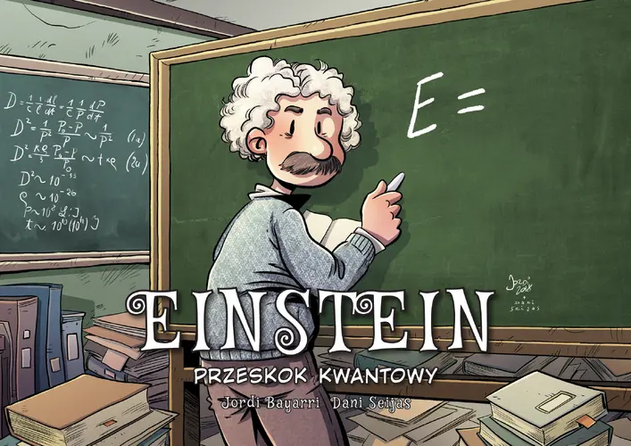 Okładka: Einstein. Przeskok kwantowy