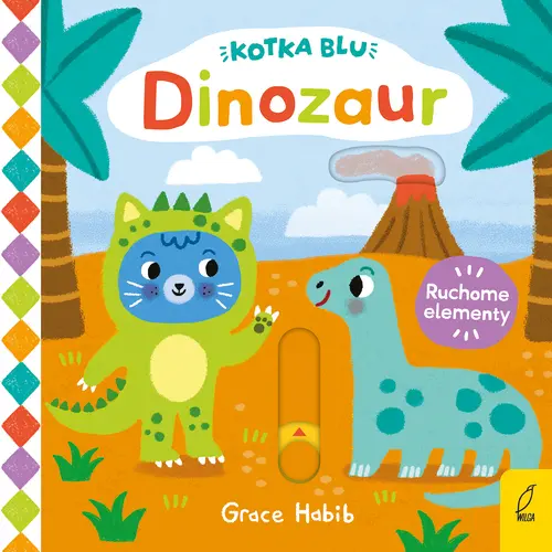 Okładka: Kotka Blu. Dinozaur