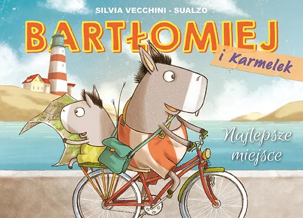 Okładka: Bartłomiej i Karmelek. Najlepsze miejsce. Tom 1