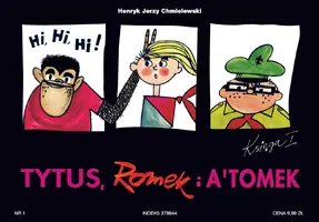 Okładka: Tytus, Romek i A`Tomek - Księga I. Tytus harcerzem