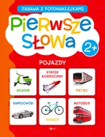 Okładka: Pierwsze słowa.Zab.z fotonaklejkami.Pojazdy (Fabulo)