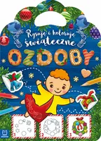 Okładka: Rysuję i koloruję świąteczne ozdoby