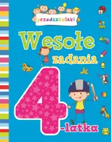 Okładka: Wesołe zadania 4 latka