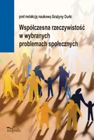 Okładka: Współczesna rzeczywistość w wybranych problemach społecznych