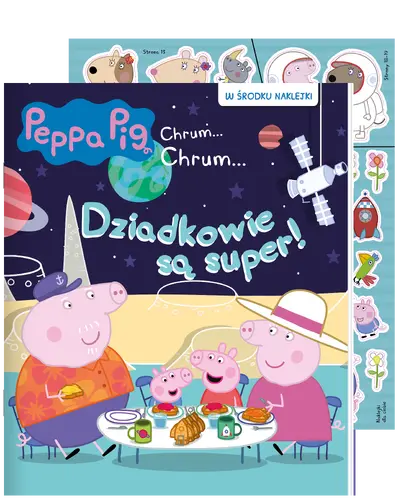 Okładka: Peppa Pig. Chrum... chrum cz. 88 Dziadkowie są super!