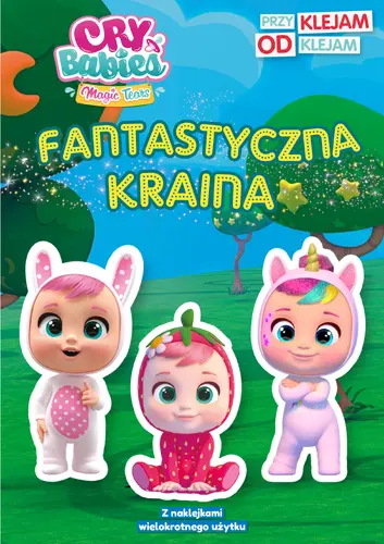 Okładka: Cry babies. Przyklejam Odklejam. Fantastyczna kraina