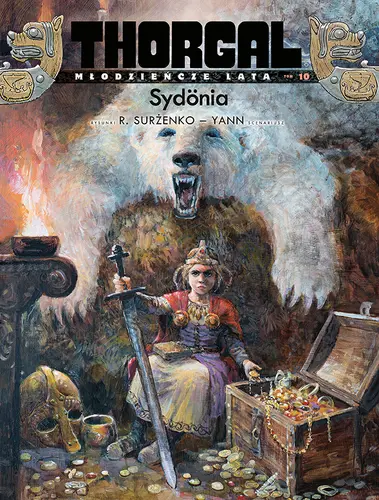 Okładka: Thorgal – Młodzieńcze Lata. Sydönia. Tom 10