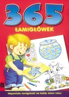 Okładka: 365 łamigłówek