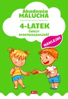 Okładka: Akademia malucha. 4-latek ćwiczy spostrzegawczość
