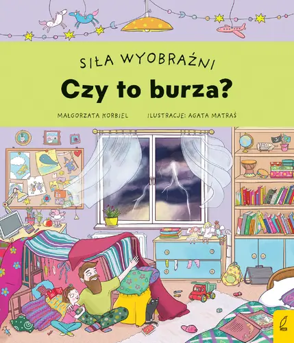 Okładka: Siła wyobraźni. Czy to burza?