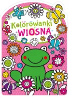 Okładka: Kolorowanki wiosna