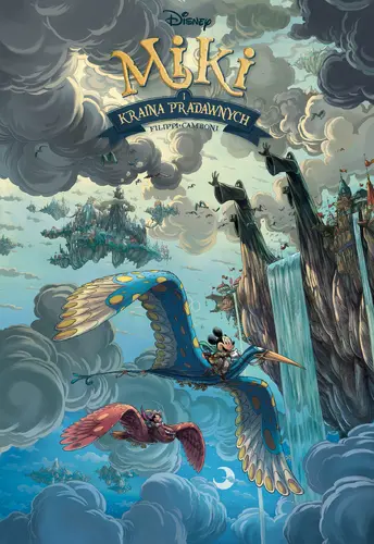 Okładka: Miki i kraina Pradawnych