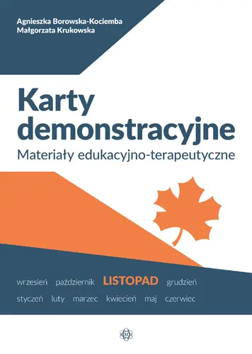 Okładka: Karty demonstracyjne. Listopad