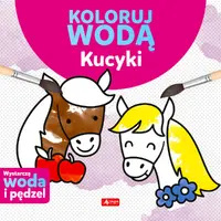 Okładka: Koloruj wodą. Kucyki