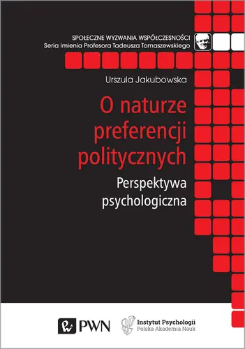 Okładka: O naturze preferencji politycznych