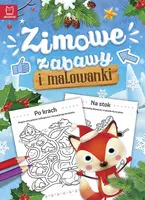 Okładka: Zimowe zabawy i malowanki