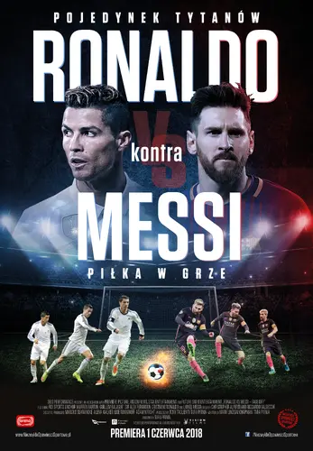 Okładka: Messi vs. Ronaldo. Pojedynek Tytanów. DVD
