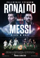Okładka: Messi vs. Ronaldo. Pojedynek Tytanów. DVD