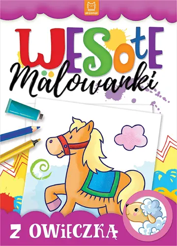 Okładka: Wesołe malowanki z owieczką