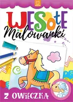 Okładka: Wesołe malowanki z owieczką