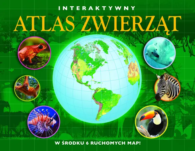 Okładka: Interaktywny atlas zwierząt