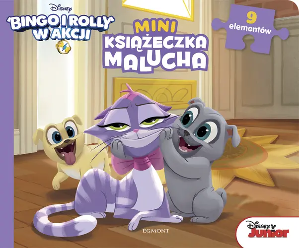 Okładka: Bingo i Rolly w akcji. Miniksiążeczka malucha