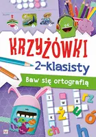 Okładka: Krzyżówki 2-klasisty. Baw się ortografią.