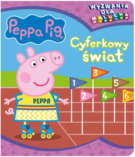 Okładka: Peppa Pig. Wyzwania dla malucha. Cyferkowy świat.