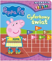 Okładka: Peppa Pig. Wyzwania dla malucha. Cyferkowy świat.