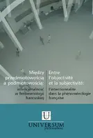 Okładka: Między przedmiotowością a podmiotowością
