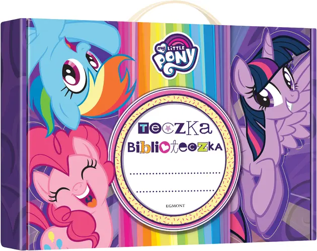 Okładka: My Little Pony. Teczka biblioteczka