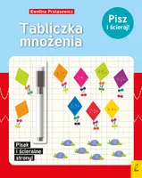 Okładka: Pisz i ścieraj. Tabliczka mnożenia
