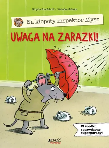Okładka: Uwaga na zarazki!