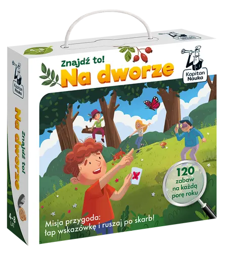 Okładka: Znajdź to! Na dworze