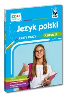Okładka: EDUseria. Język polski. Karty pracy. Klasa 3. Kapitan Nauka