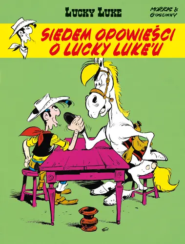 Okładka: Lucky Luke. Siedem opowieści o Lucky Luke'u