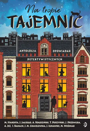 Okładka: Na tropie tajemnic. Antologia opowiadań detektywistycznych