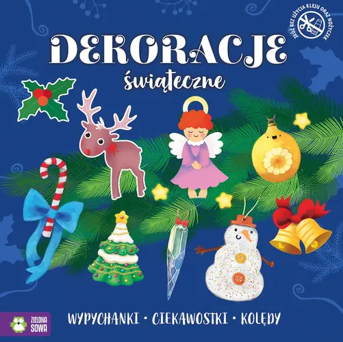 Okładka: Świąteczne wypychanki. Dekoracje świąteczne