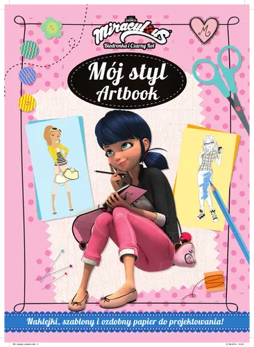 Okładka: Biedronka i Czarny Kot. Mój styl Artbook