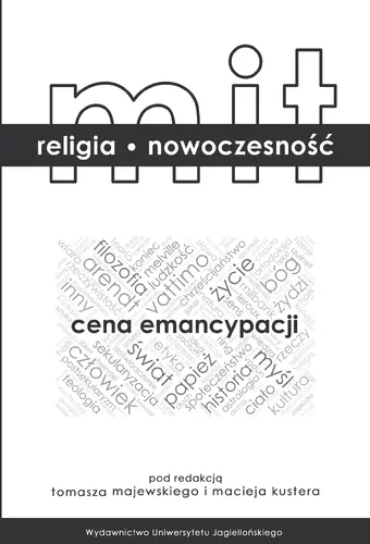 Okładka: Mit – religia – nowoczesność