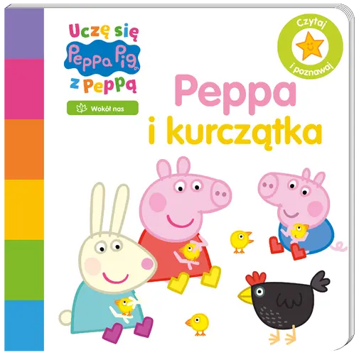 Okładka: Peppa Pig. Uczę się z Peppą. Peppa i kurczątka