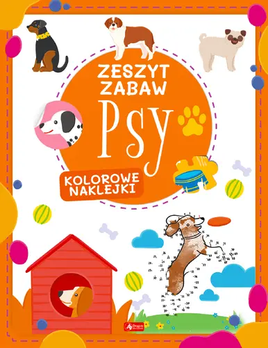 Okładka: Psy. Zeszyt zabaw