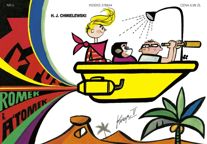 Okładka: Tytus, Romek i A'Tomek - Księga V.