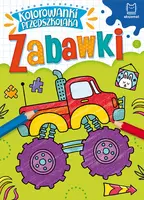 Okładka: Kolorowanki przedszkolaka. Zabawki