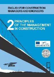 Okładka: Principles of the Management in Construction